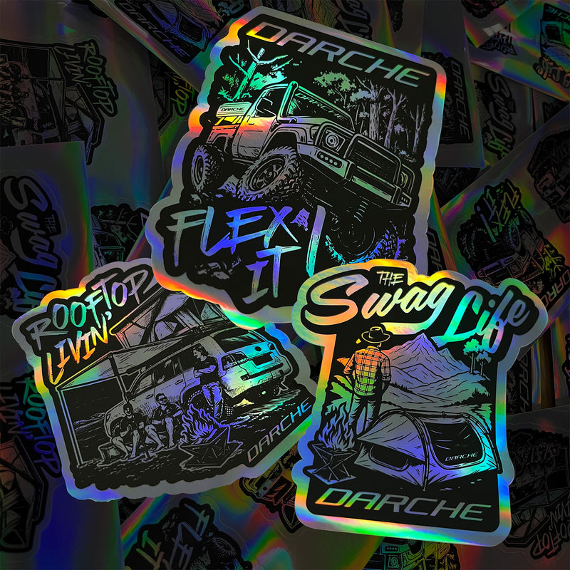 Load image into Gallery viewer, DARCHE HOLOGRAPHIC STICKER SET