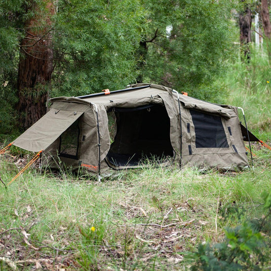 dirty dee swag setup in forest