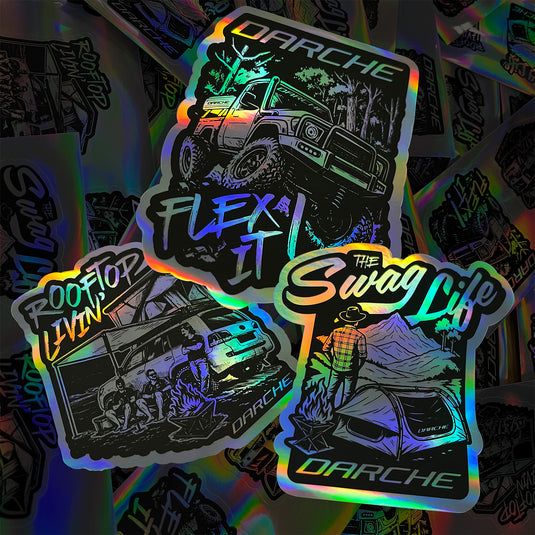 DARCHE HOLOGRAPHIC STICKER SET