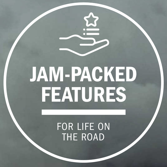 JAM-PACKED FEATURES