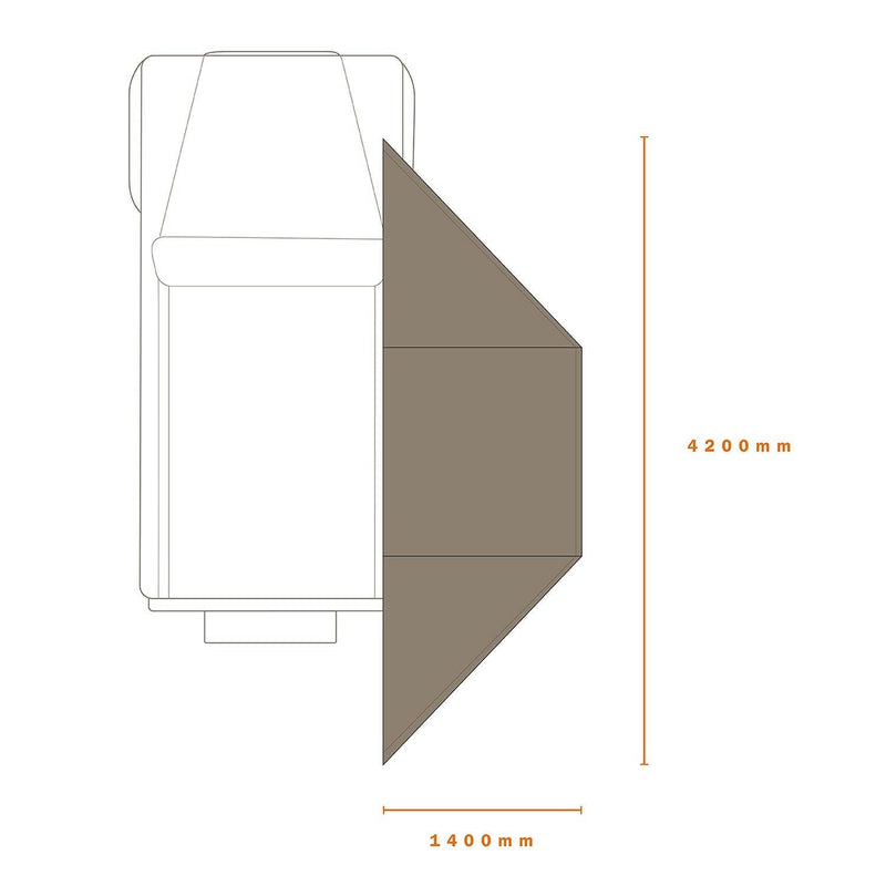Load image into Gallery viewer, ECLIPSE 180V VERSATILE AWNING - DARCHE®
